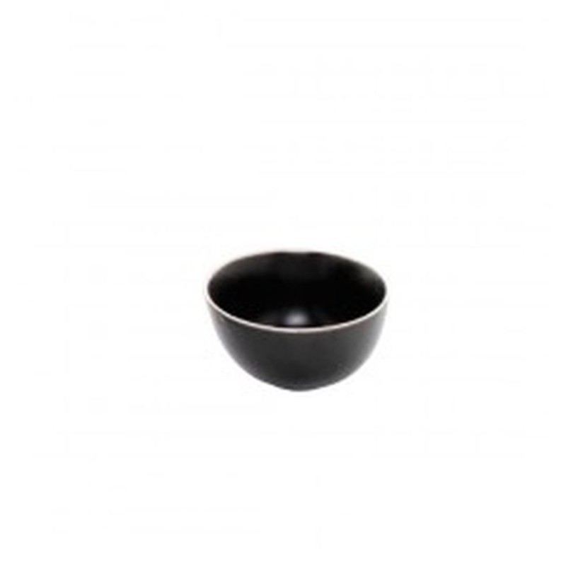 KYOTO ETHNIC BOWL NEGRO MATE 5CM