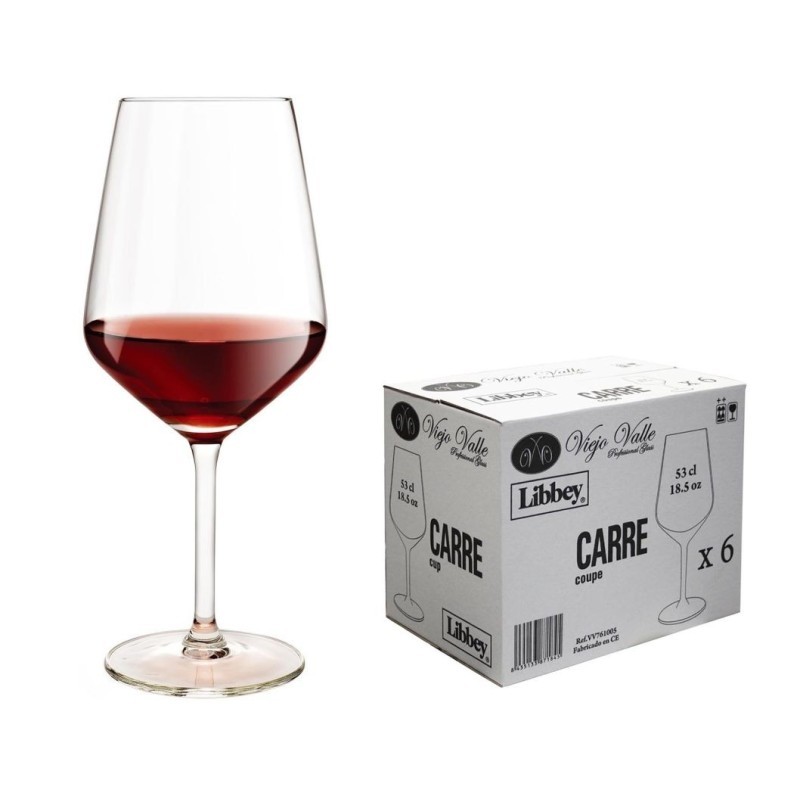 COPA VINO 53cl CARRE" K-6"