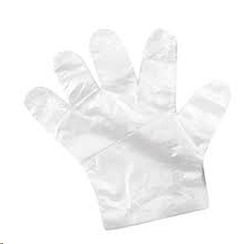 GUANTES PLASTICO TRANSPARENTES K-100