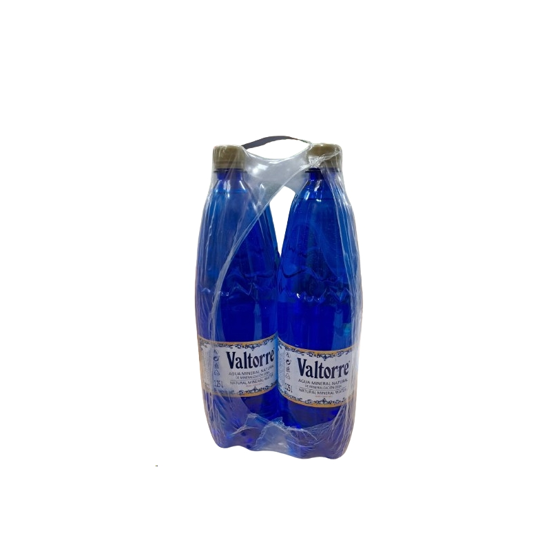 AGUA MINERAL NATURAL VALTORRE 1,25L K-6