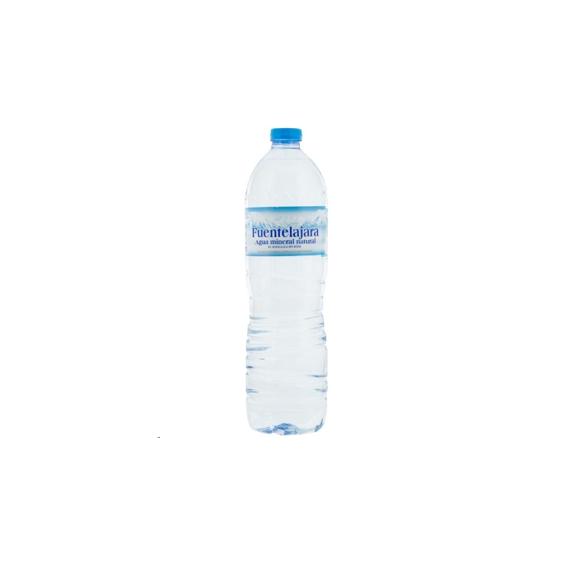 AGUA MINERAL NATURAL FUENTELAJARA 1,5L K-6