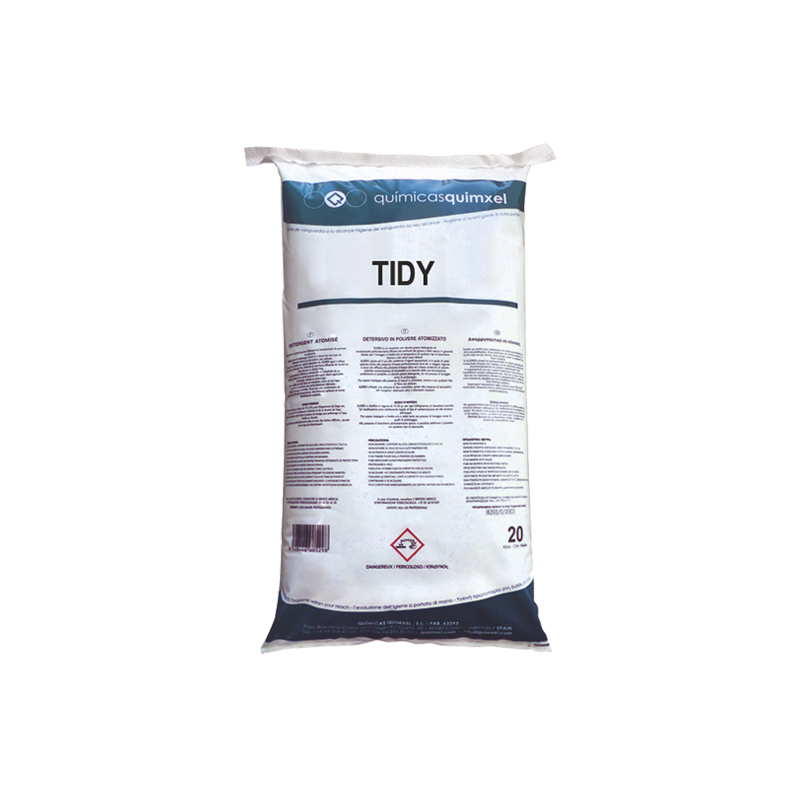 DETERGENTE TEXTIL POLVO TIDY  SACO K-20