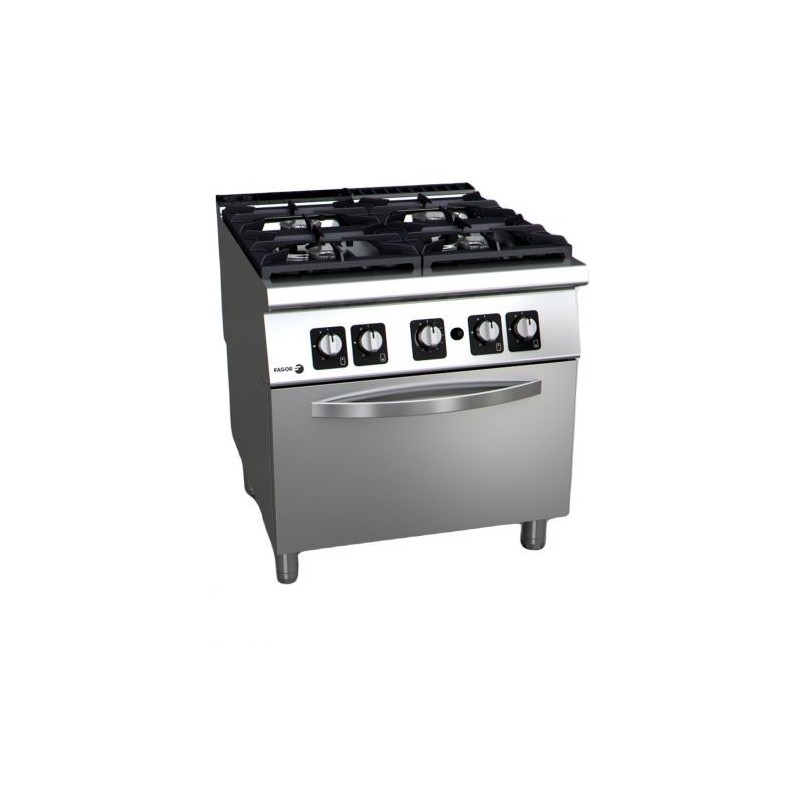 COCINA A GAS 4 FUEGOS CON HORNO ESTÁTICO C-G941