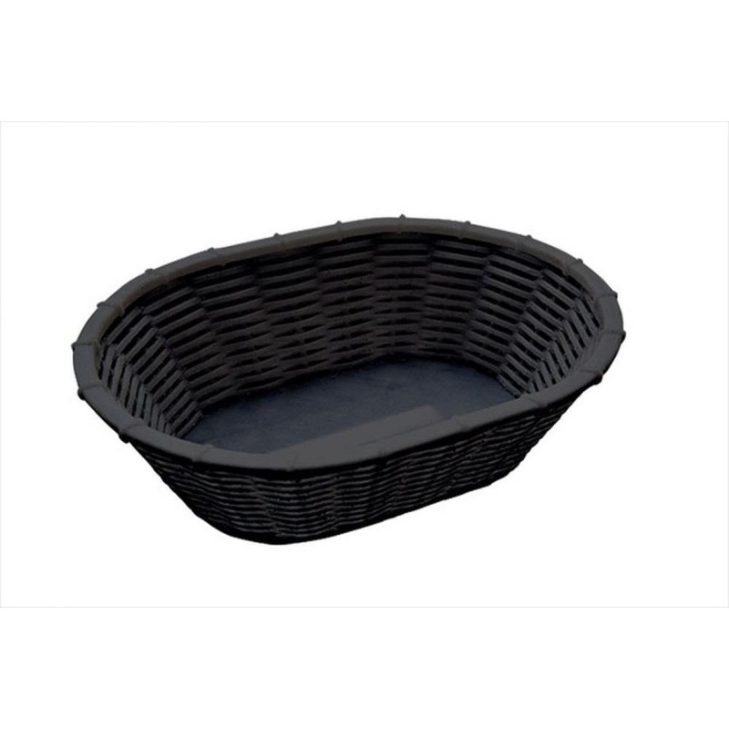 CESTA PAN/FRUTA 23X17 NEGRA