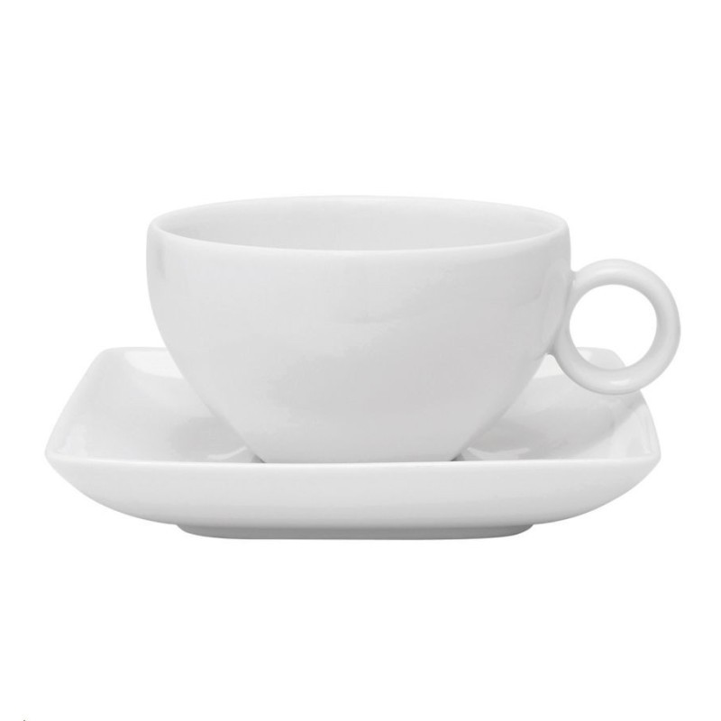 CARRE WHITE TAZA TE C/PLATILLO