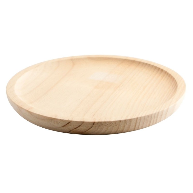 PLATO PULPO MADERA 22CM QDPRO