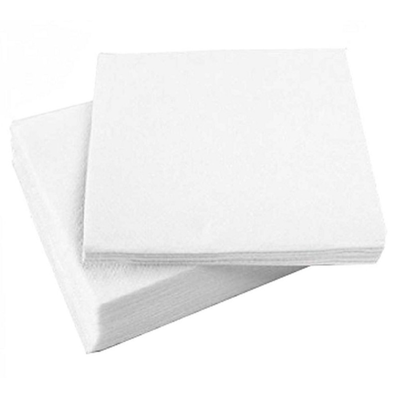 SERVILLETA 33X33 2CAPAS BLANCA K-3600