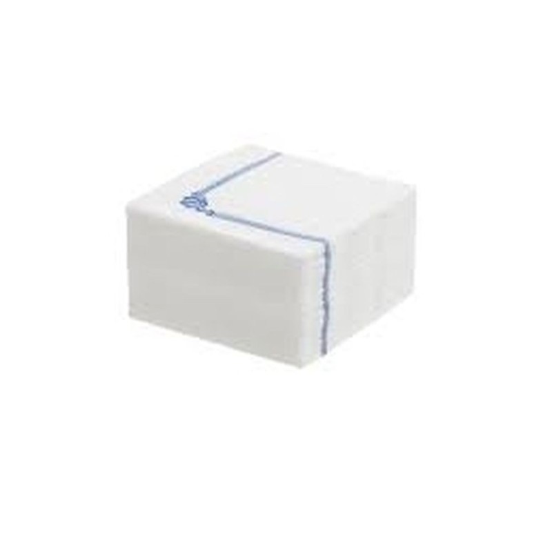 SERVILLETAS 40X40 2C BLANCA ORLA AZUL K-1200